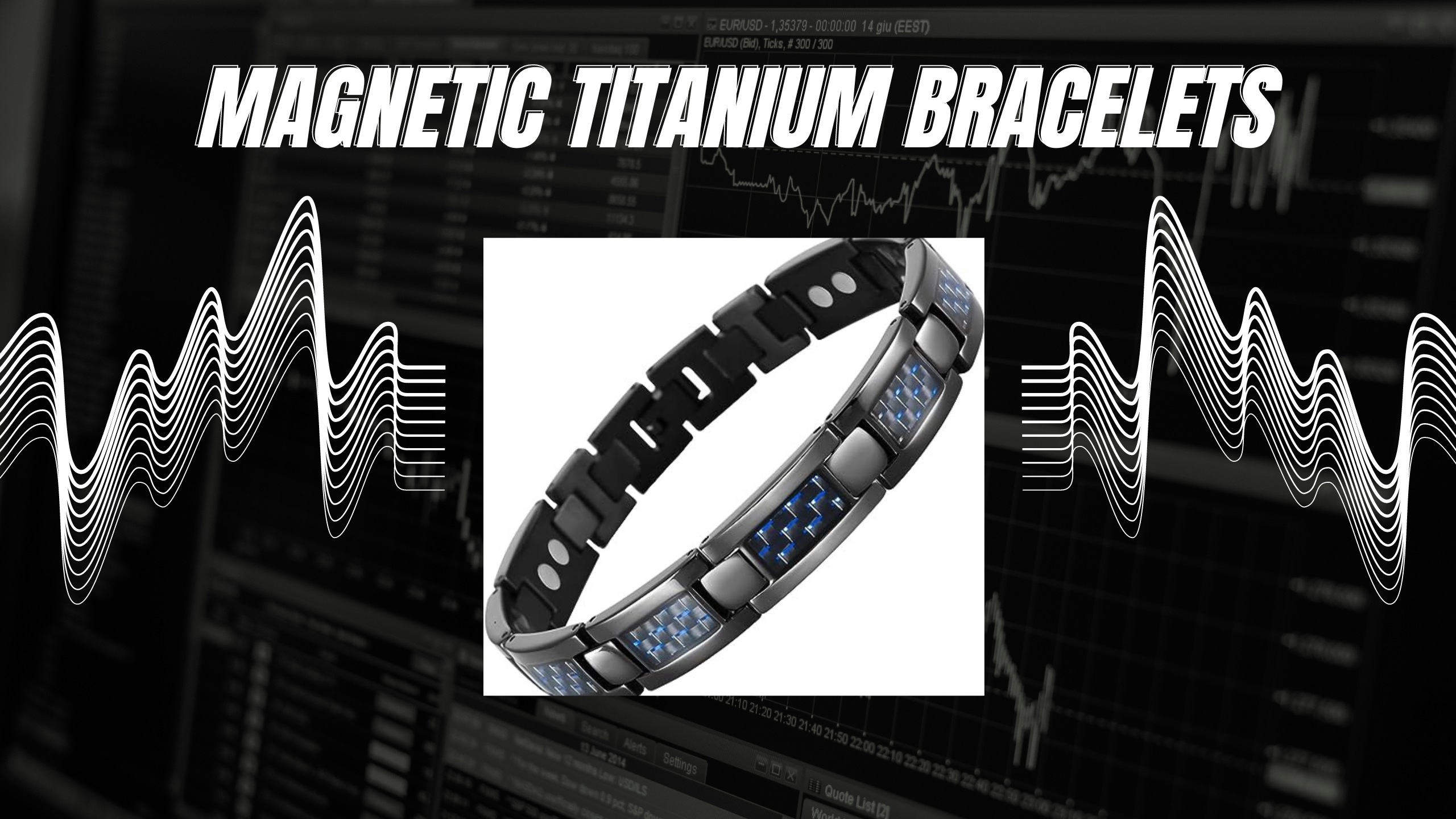 magnetic titanium bracelets
